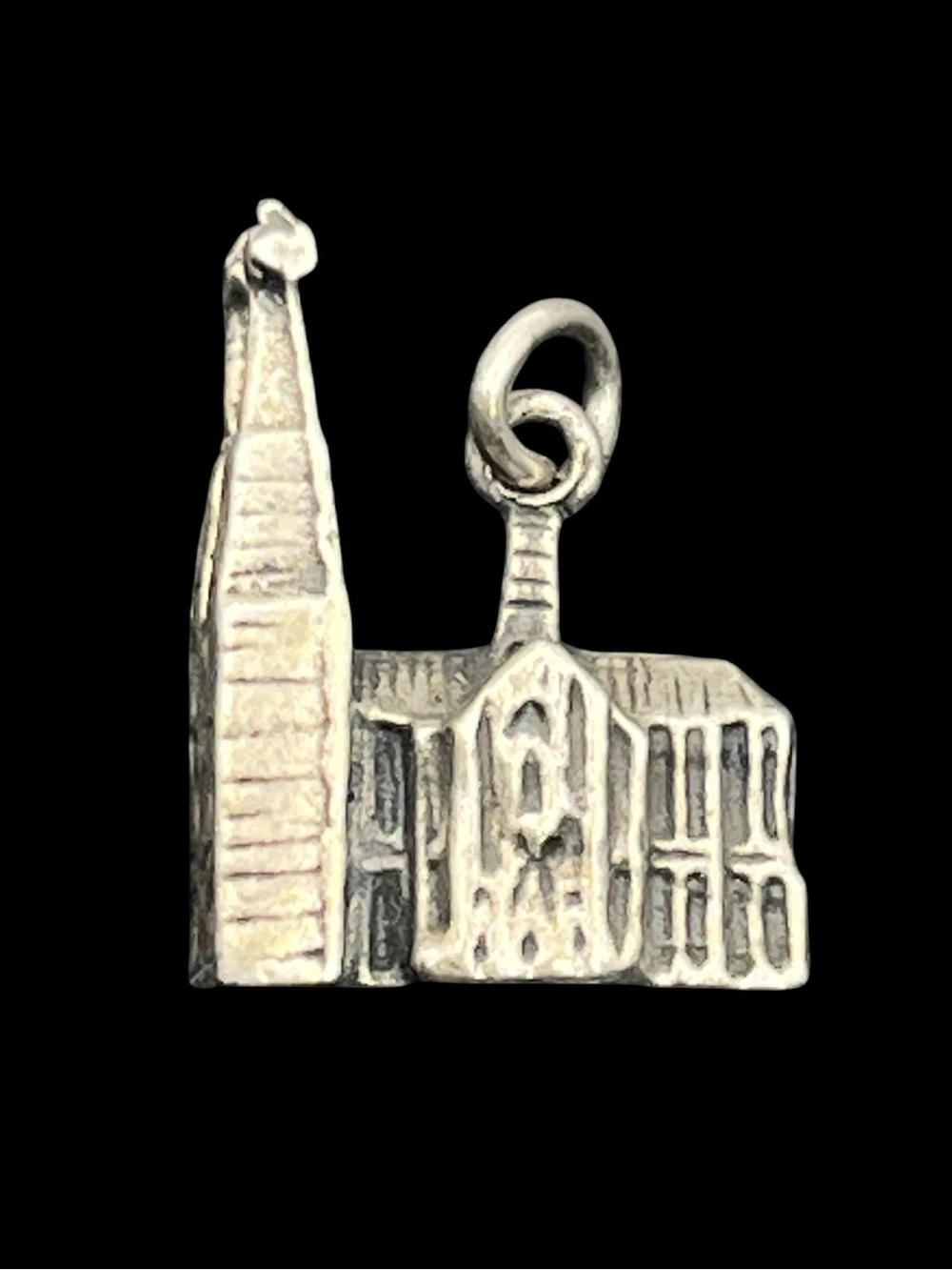 800 Silver European Cologne Cathedral Church Charm Pendant for necklace